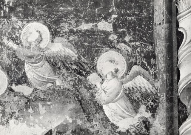 A. Villani e Figli — Giovanni da Rimini - sec. XIV - Natività di Gesù; Lavanda di Gesù Bambino — particolare